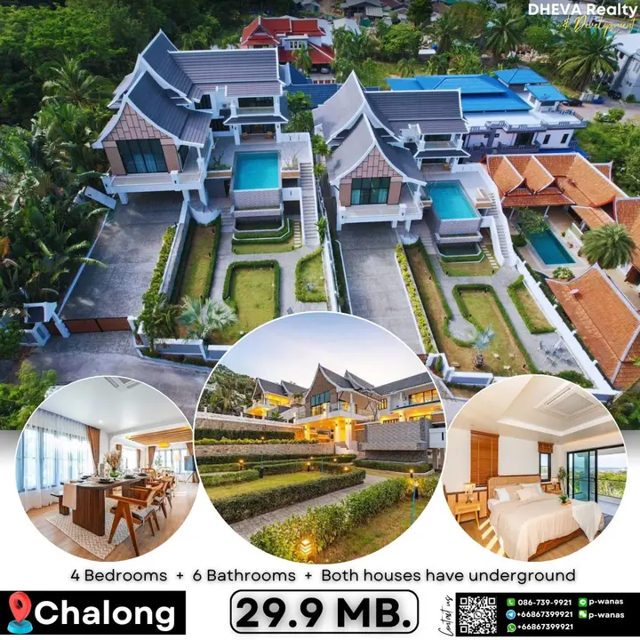 2 Pool Villas Seaview for sale