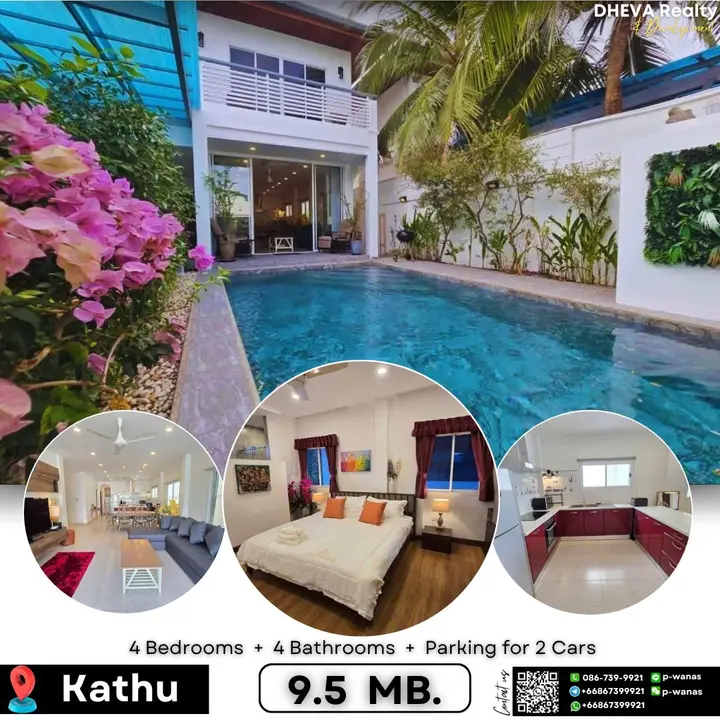Pool Villa for Sale Prime Location in Kathu