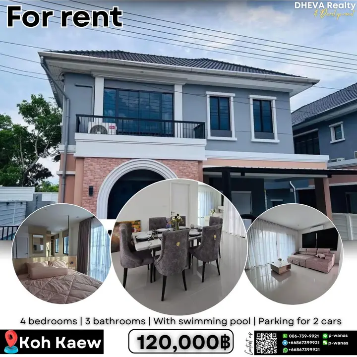 Crown estate near British the national school | 120,000฿ | 1 year