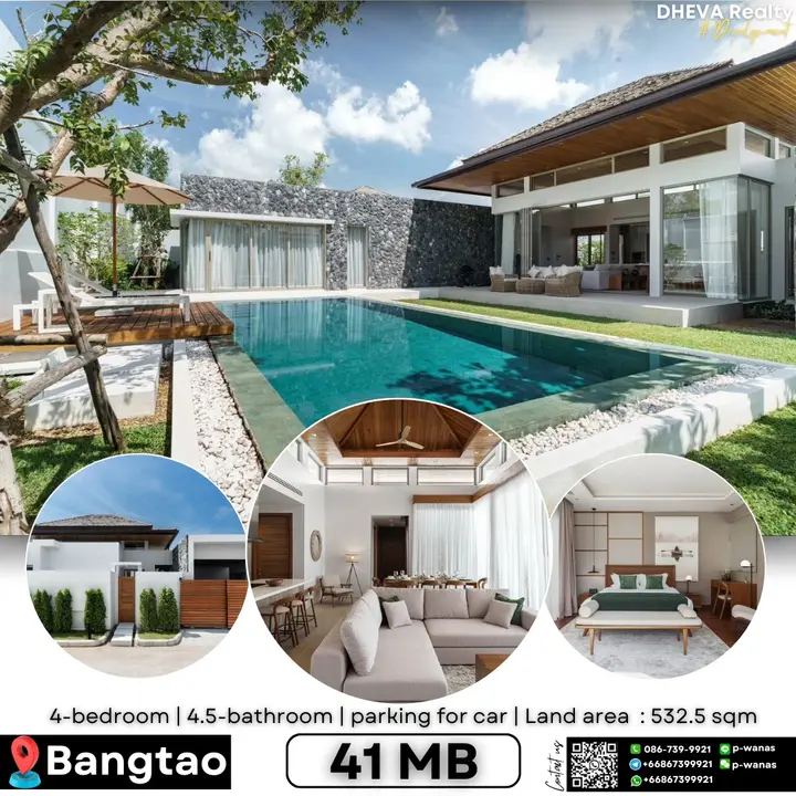 Premium Villa in Botanica Foresta – THB 41M | Exclusive & Fully Furnished