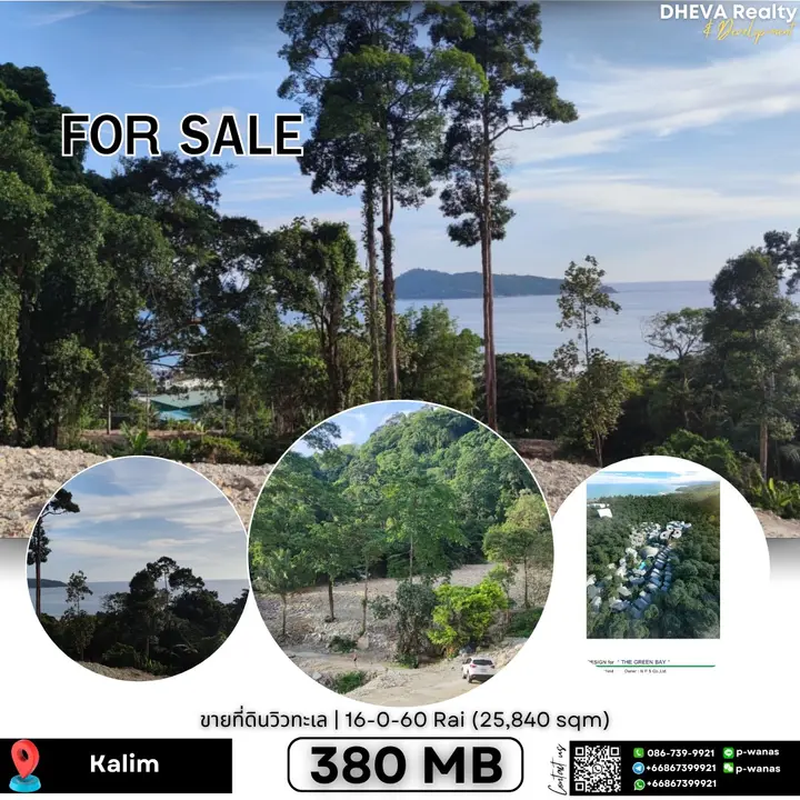 Sea View Land for Sale – Kalim, Patong -Phuket