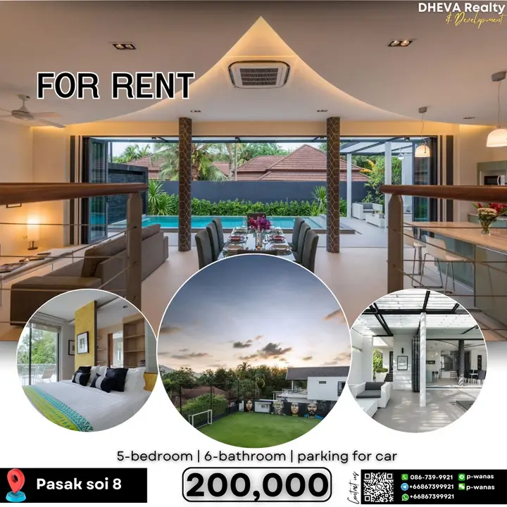 Luxury Pool Villa for Rent – Pasak Soi 8 (Bangtao Area)