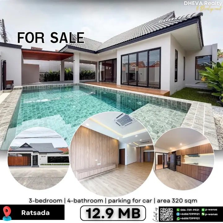 Pool Villa for Sale – Topland Village, Rassada