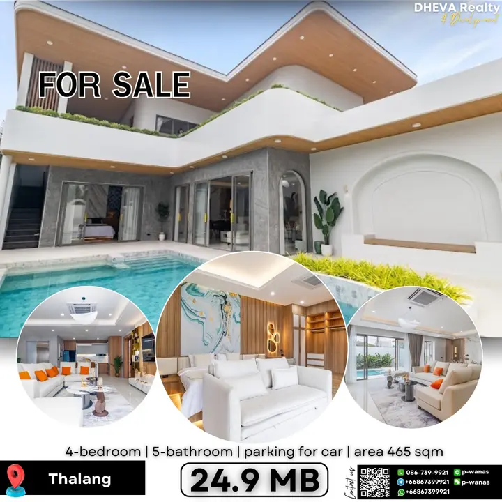 Luxury Pool Villa – Bangjo, Srisunthon, Thalang, Phuket