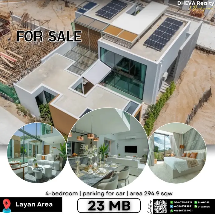Garden View Villa – Layan Area
