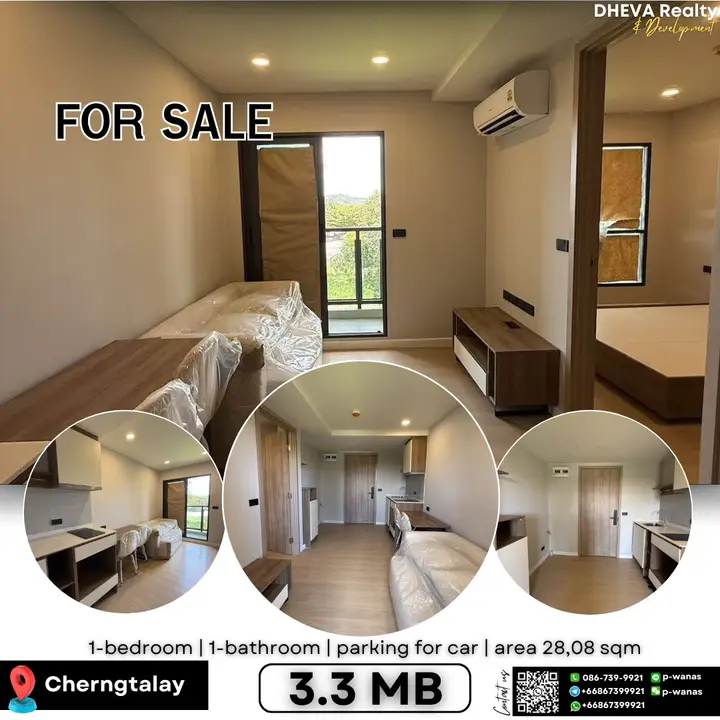 condo at Space Cherngtalay (opposite Homa) for sale