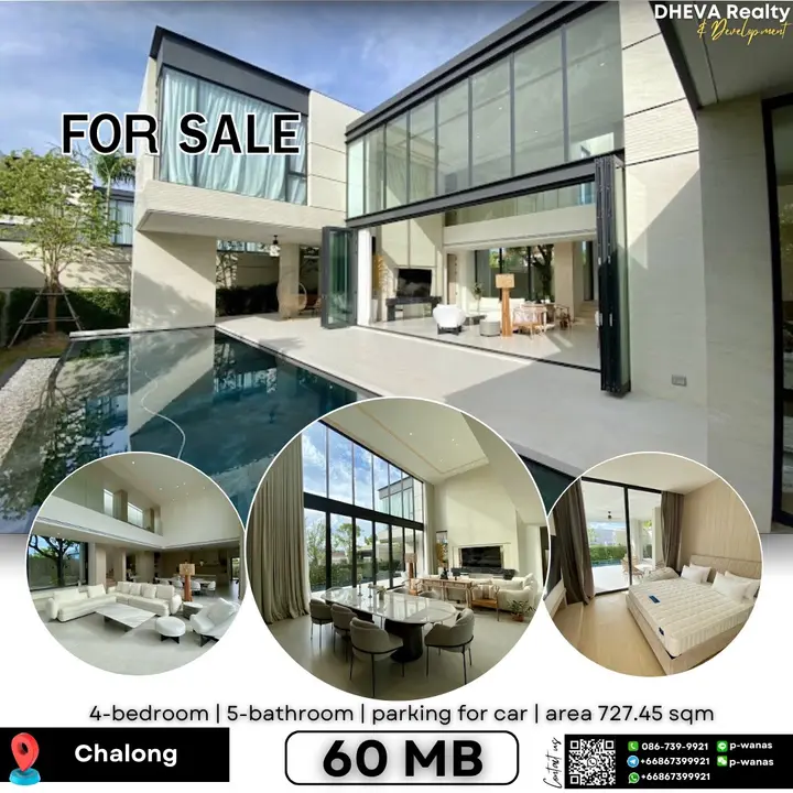 Luxury 4-Bedroom Pool Villa in Chalong, Phuket